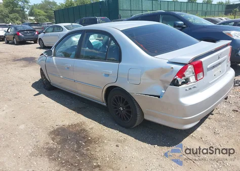 2005 Honda Civic Lx из США, поврежденный, VIN 2HGES16565H618937